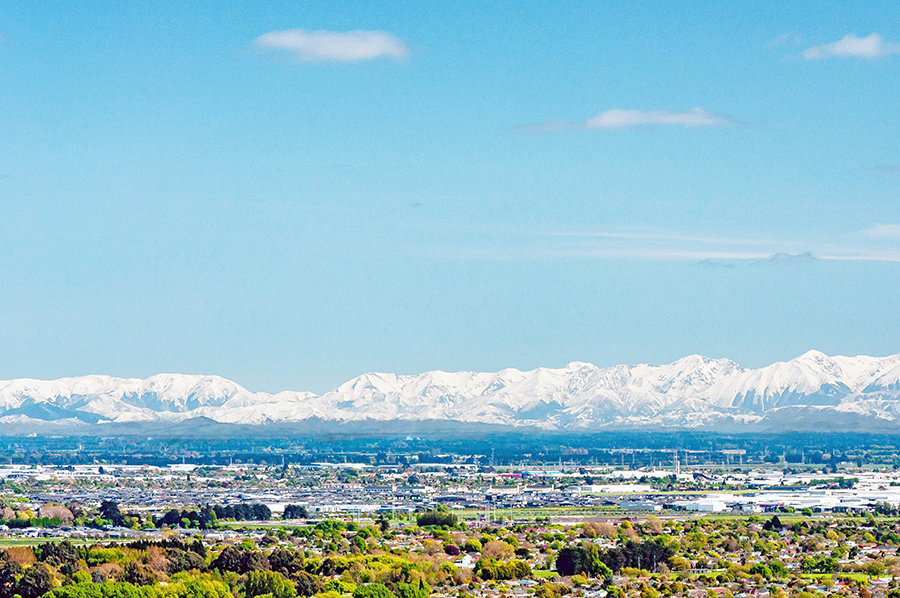 Snow covers the Southern Alps and Arthur's Pass