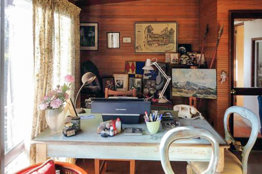 Ngaio Marsh's studio