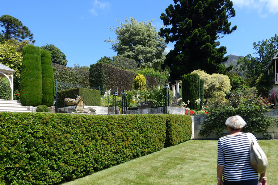 The lawns at Ohinetahi